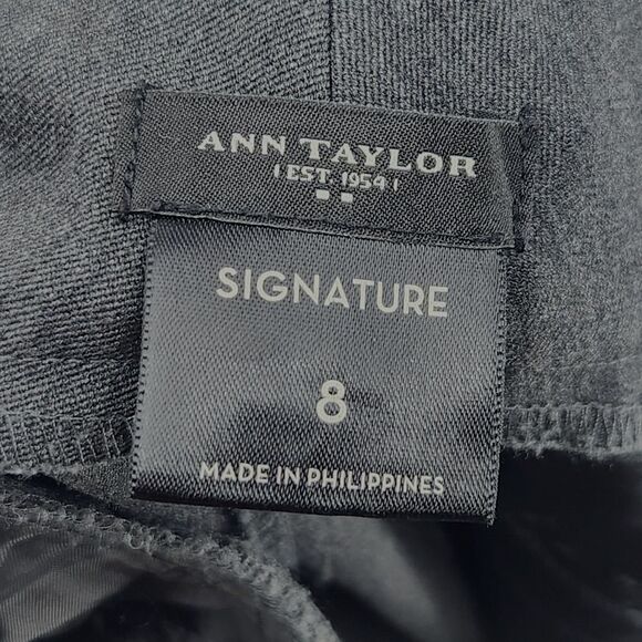 Ann Taylor Dress Pants Womens 8 Flare Leg Mid Rise Office Work Professional Corp - Picture 4 of 8